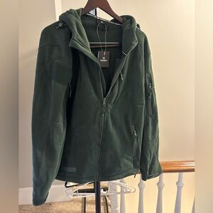 Baerskin tactical hoodie dark green size L NWT